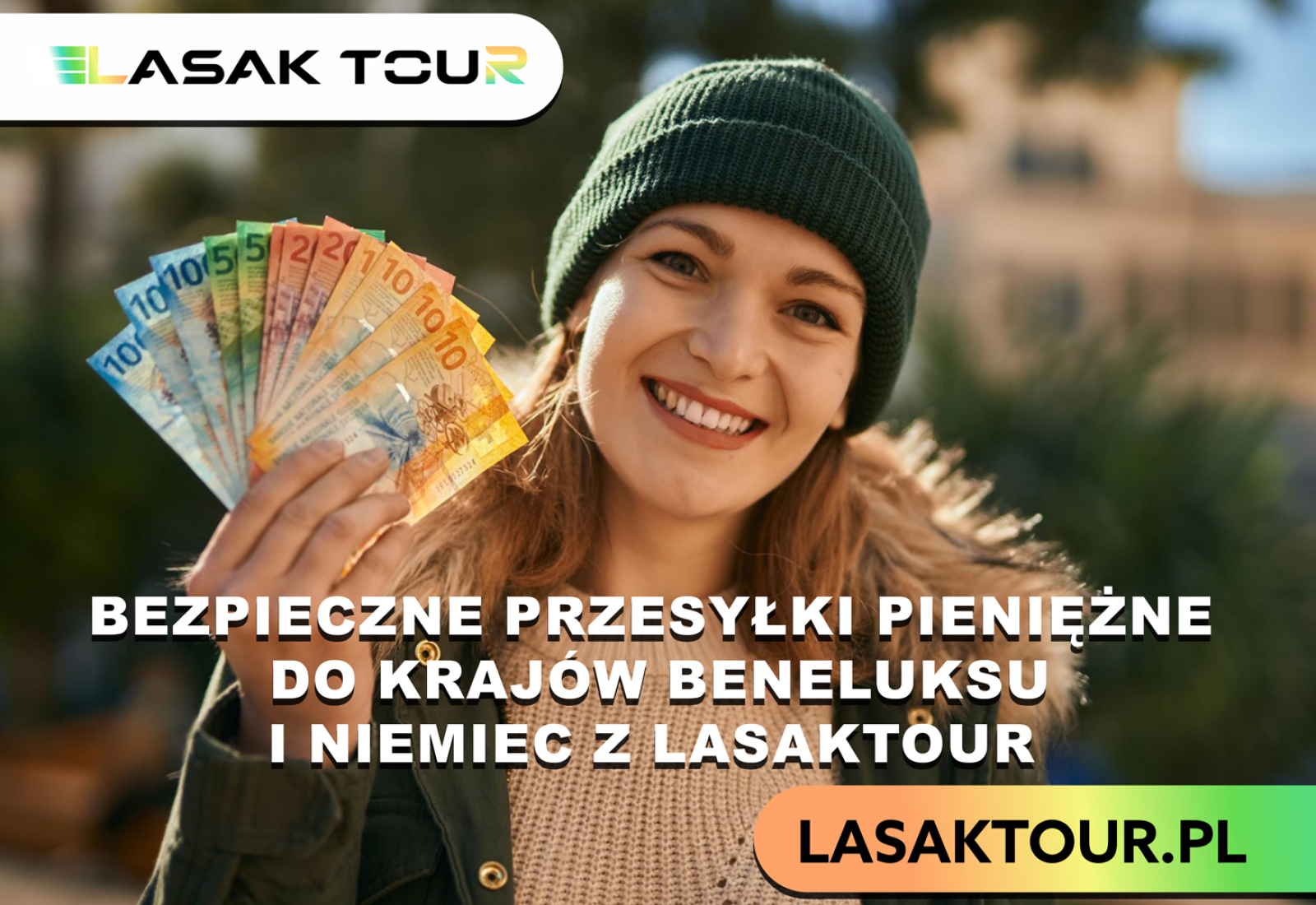 Bezpieczne przesyłki pieniężne do krajów Beneluksu i Niemiec z LasakTour